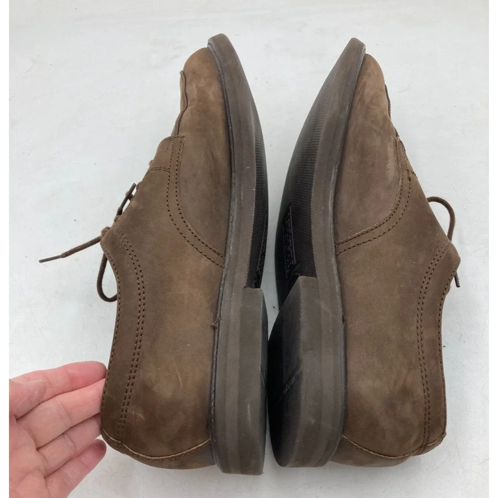 Rockport Mens‎ Suede Leather Oxfords Dress Casual Comfort Shoes Brown 11